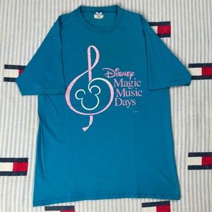 Vintage Disney Magic Music Days tee shirt
